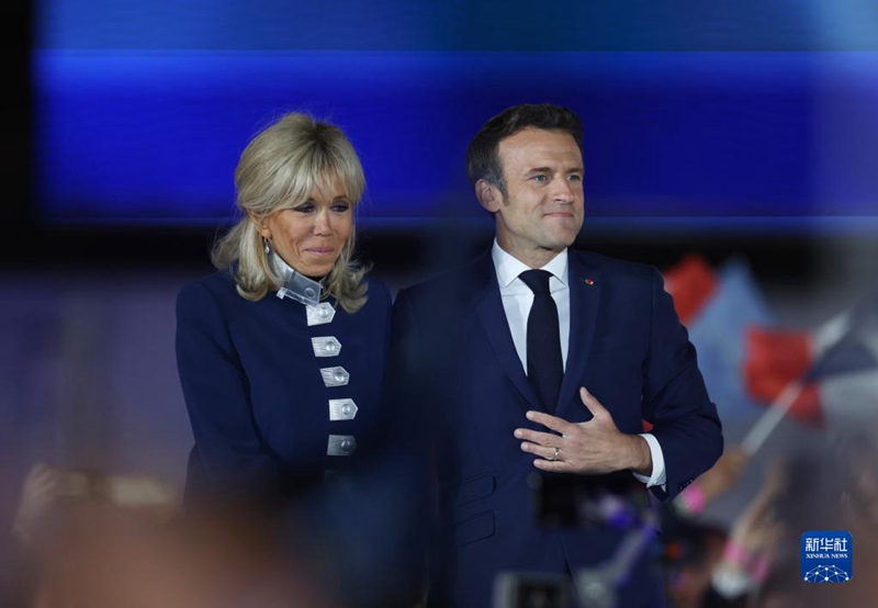 Macron reeleito como presidente da Fran?a
