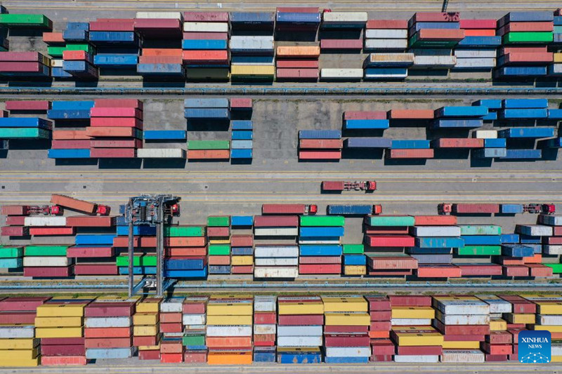 Grupo Jiangsu Port garante estabilidade da cadeia industrial e de abastecimento