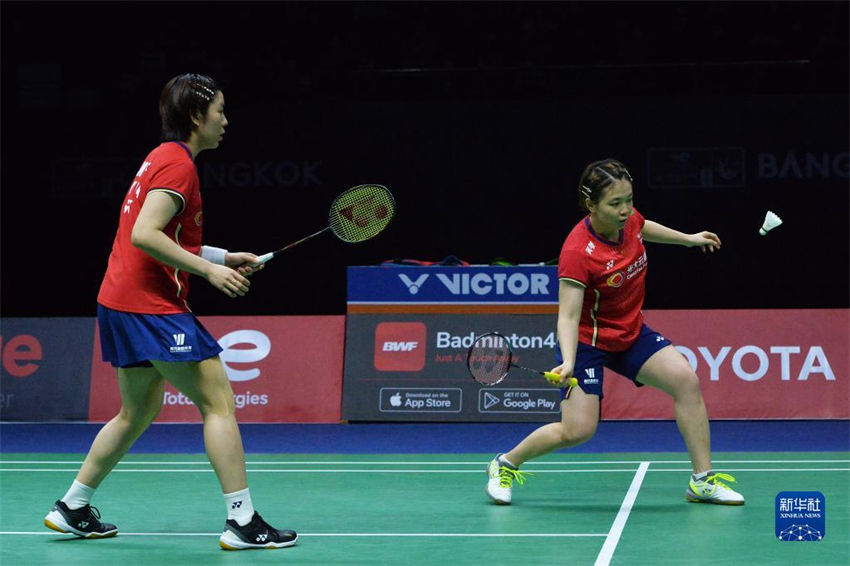 Sele??o feminina chinesa de badminton é vice-campe? na Copa Uber