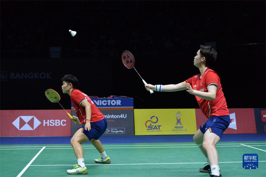 Sele??o feminina chinesa de badminton é vice-campe? na Copa Uber