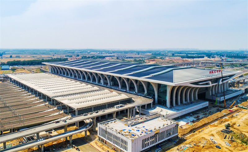 Esta??o do Aeroporto de Zhengzhou será aberta aos passageiros