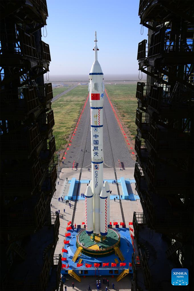 China se prepara para lan?ar nave espacial Shenzhou-14
