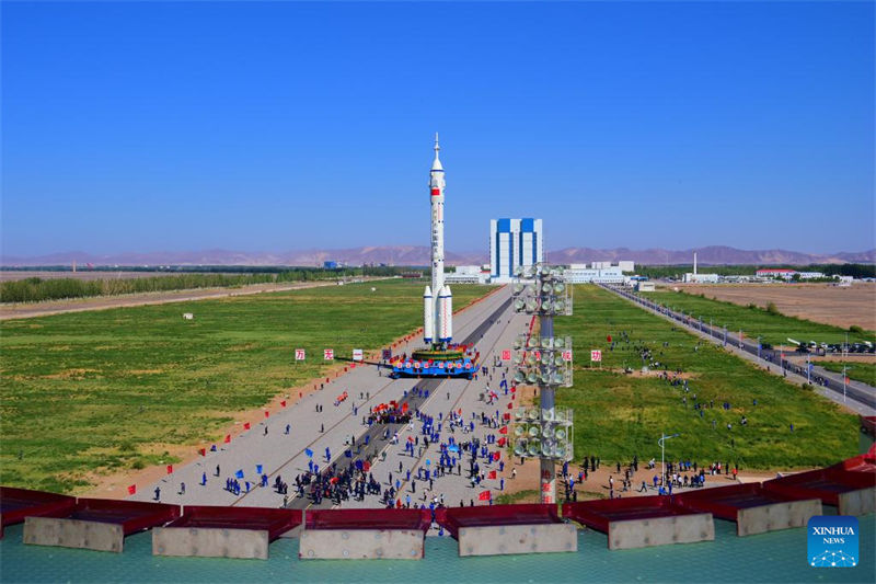 China se prepara para lan?ar nave espacial Shenzhou-14
