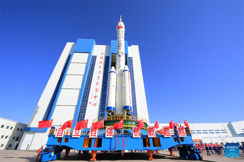 China se prepara para lan?ar nave espacial Shenzhou-14