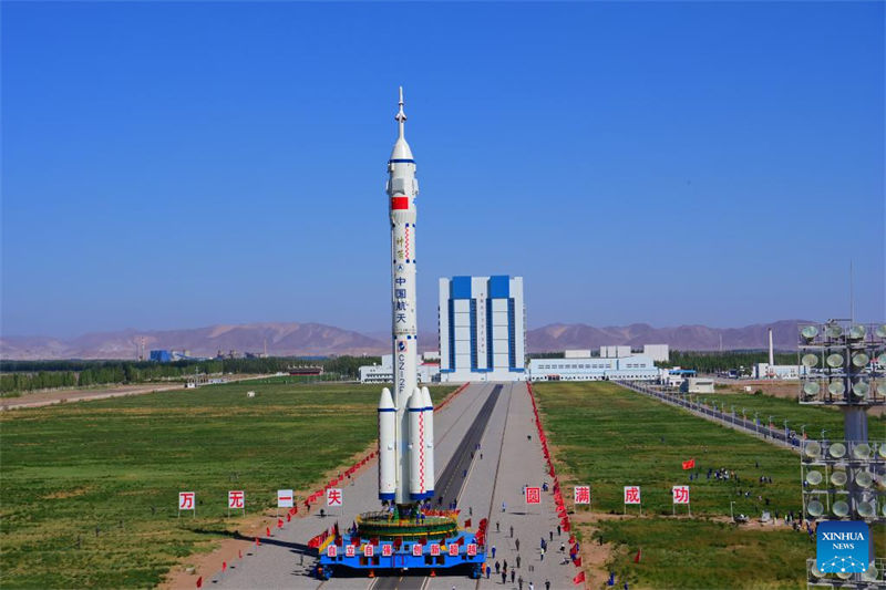 China se prepara para lan?ar nave espacial Shenzhou-14