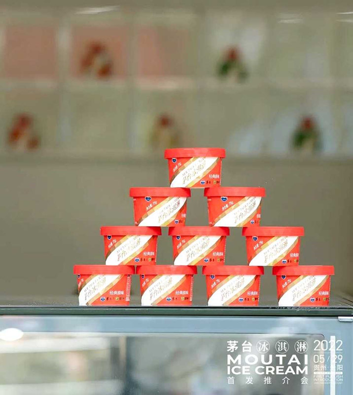 Famosa aguardente chinesa Moutai abre loja de sorvetes em Guiyang