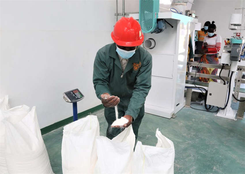 Zambia inaugura usinas de moagem financiadas pela China