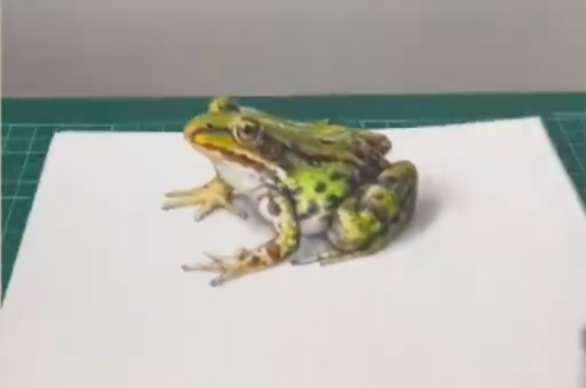 China: Pintura 3D realista se torna viral na internet