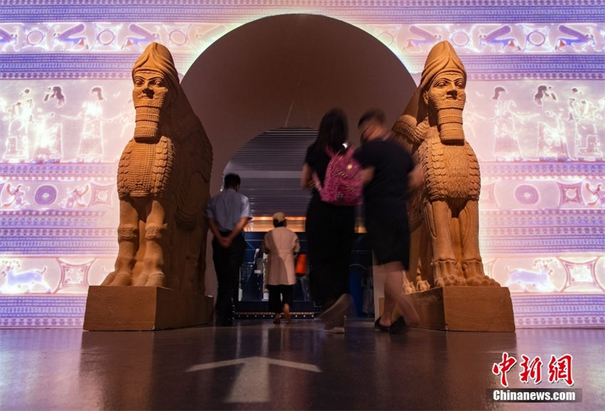 Antigos artefatos sírios s?o exibidos na Biblioteca Nacional da China