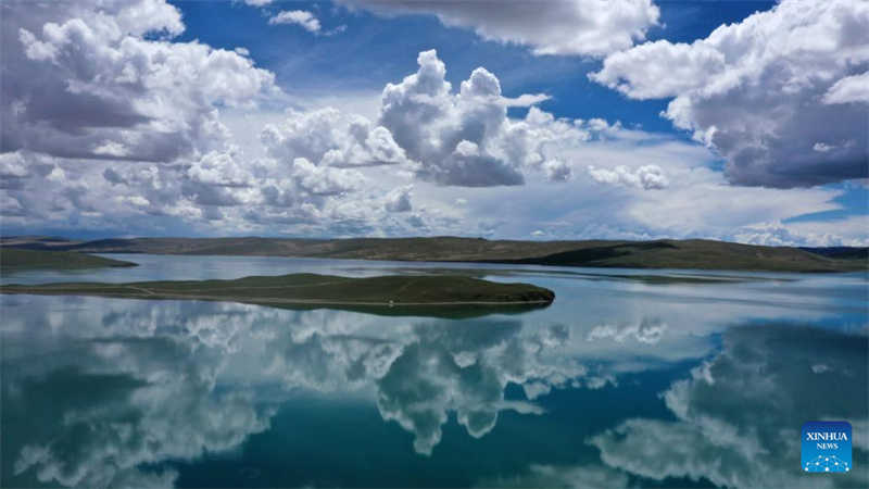 China: panorama de Sanjiangyuan, Qinghai 