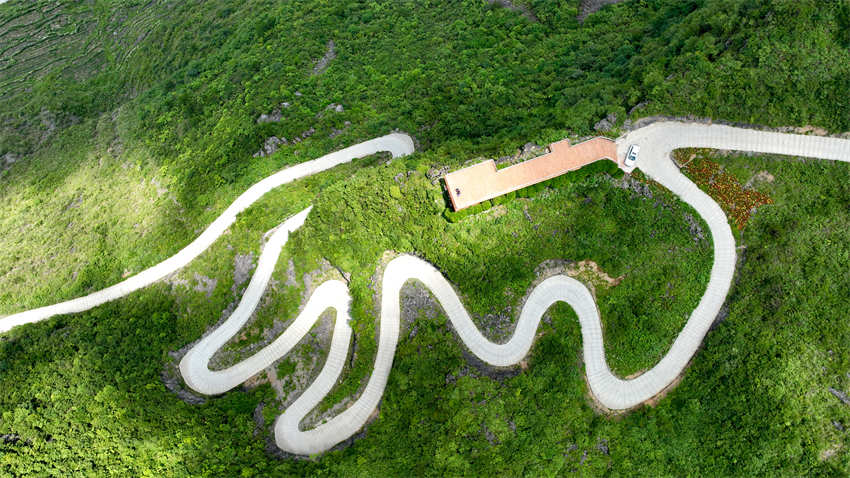 Galeria: estrada em montanha de Chongqing