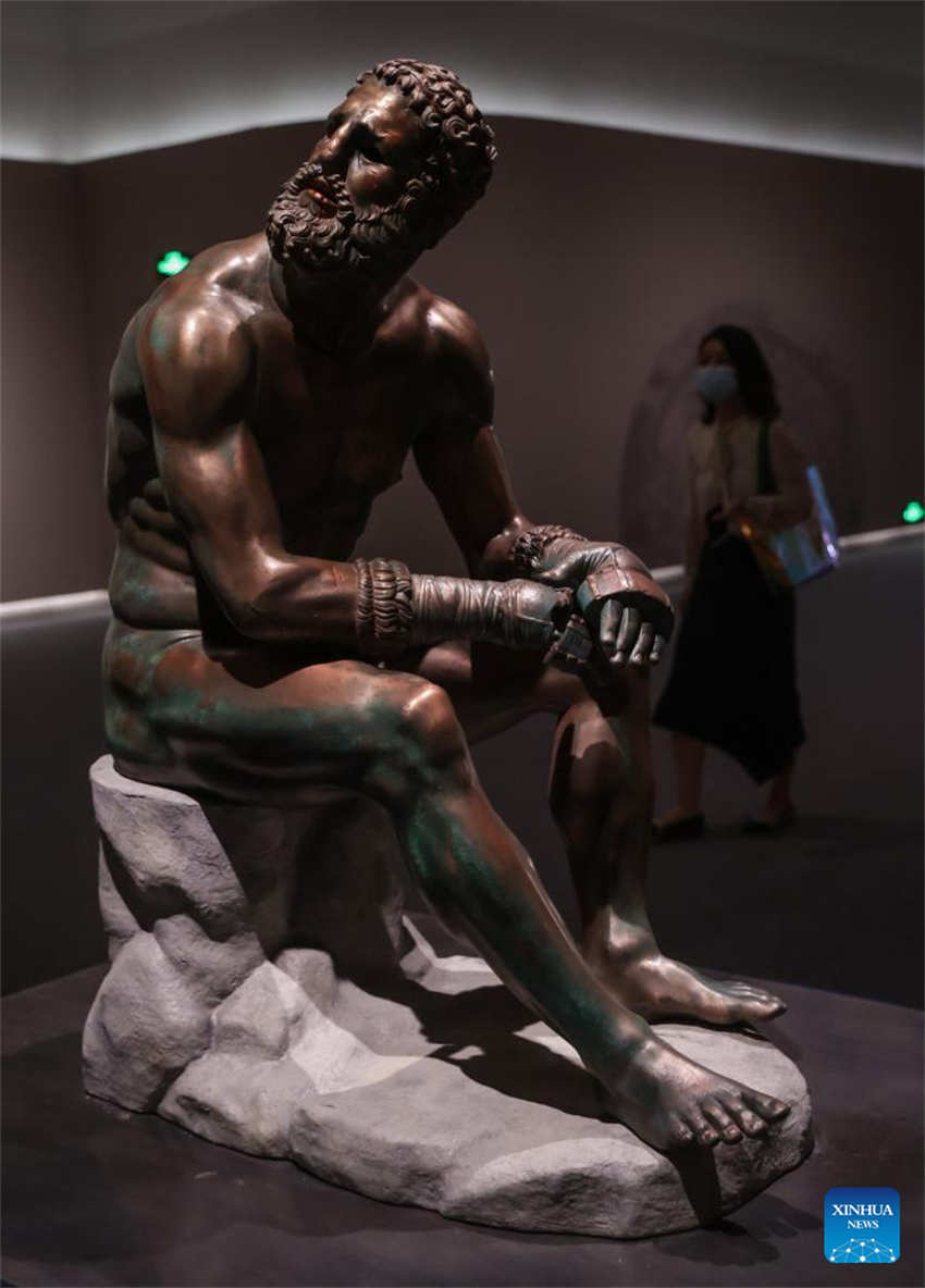 Exposi??o sobre Roma antiga realizada em Beijing