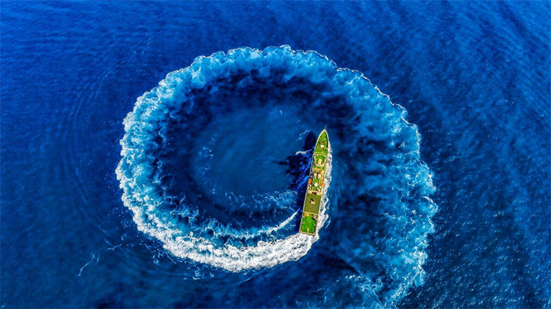 Navio de patrulha e resgate no Estreito de Taiwan “Haixun 06” entregue à província de Fujian