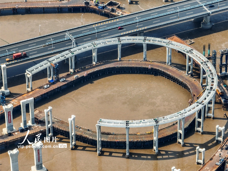 Maior viaduto marítimo da ásia está em constru??o no leste da China