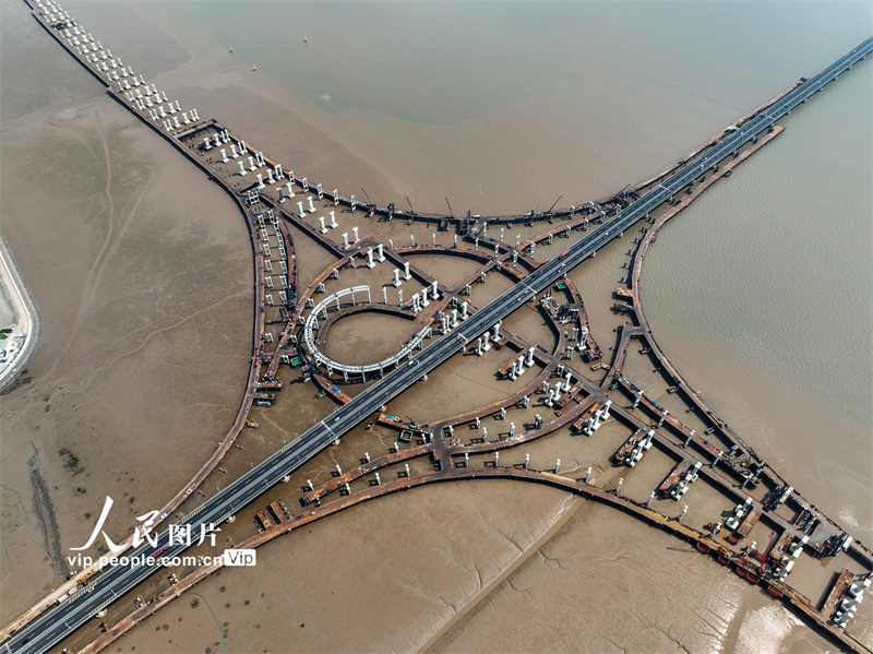 Maior viaduto marítimo da ásia está em constru??o no leste da China