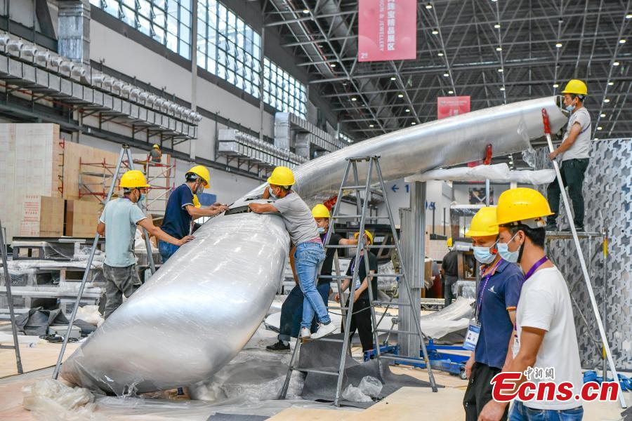 Hainan se prepara para 2a Exposi??o Internacional de Produtos de Consumo da China