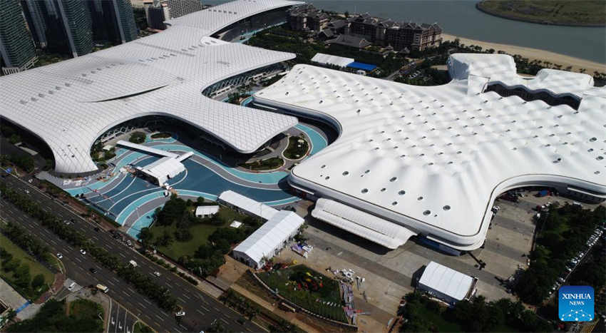 Haikou se prepara para a 2a Exposi??o Internacional de Produtos de Consumo da China