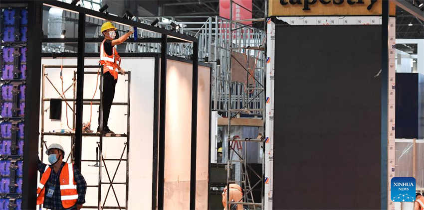 Haikou se prepara para a 2a Exposi??o Internacional de Produtos de Consumo da China