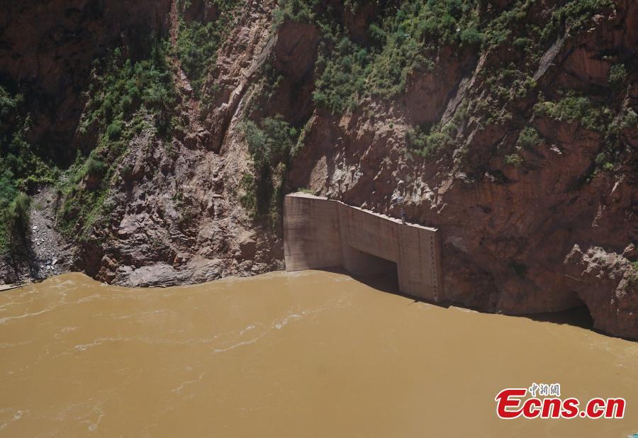 Usina Hidrelétrica de Maerdang em constru??o em Qinghai