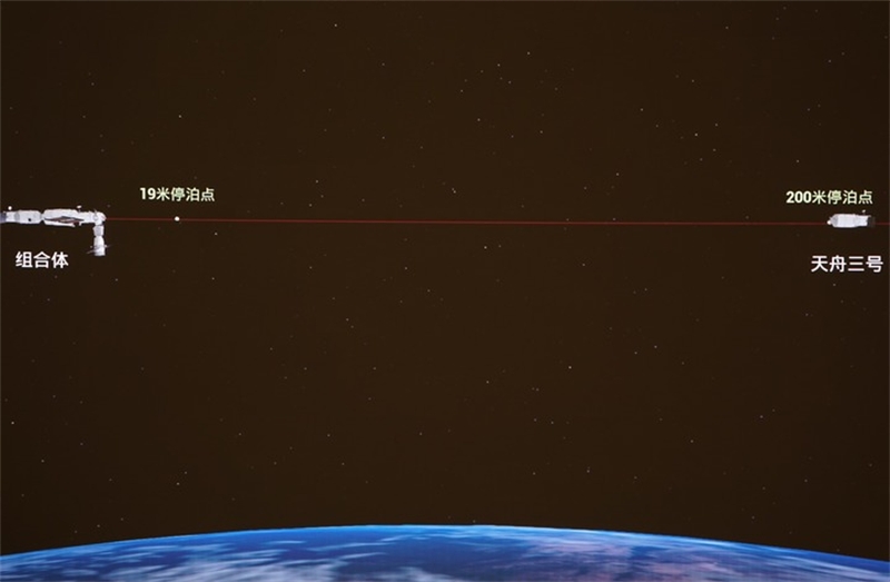 Aeronave de carga Tianzhou-3 da China realizará reentrada controlada na atmosfera