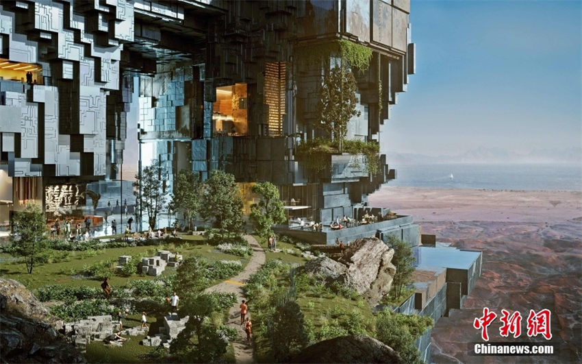 Fi??o científica se torna realidade: príncipe herdeiro saudita anuncia projeto de cidade linear