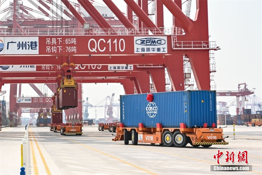 China: primeiro terminal de transporte multimodal totalmente automatizado do mundo entra em opera??o