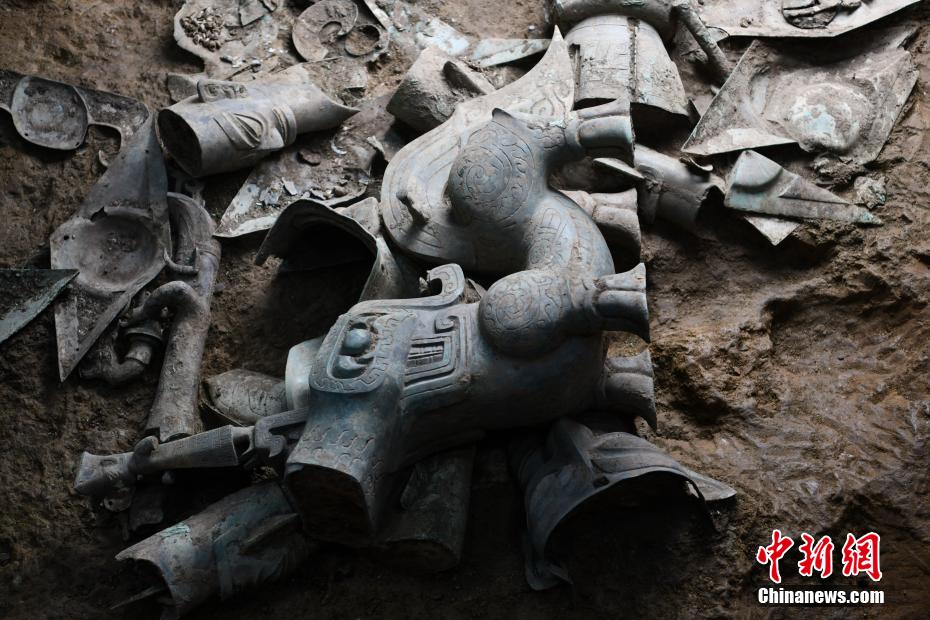 Escava??o arqueológica no po?o de sacrifício de Sanxingdui está prestes a ser concluída