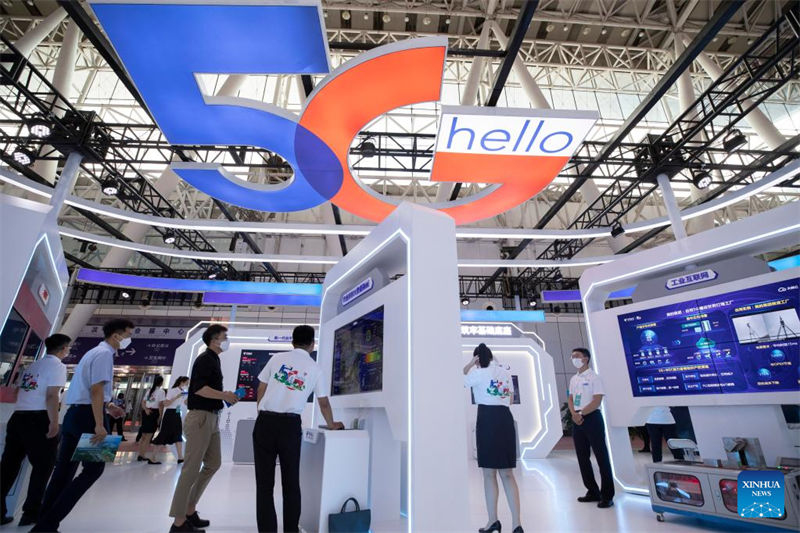 Galeria: Conven??o Mundial 5G de 2022 é inaugurada no nordeste da China