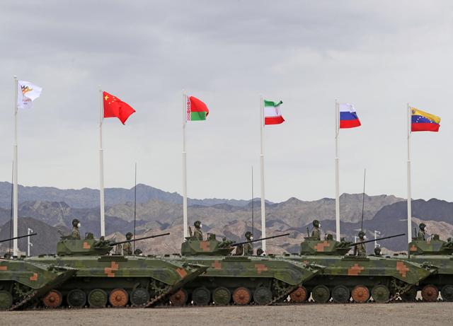 Se??o de Korla dos Jogos Internacionais do Exército 2022 é aberta em Xinjiang