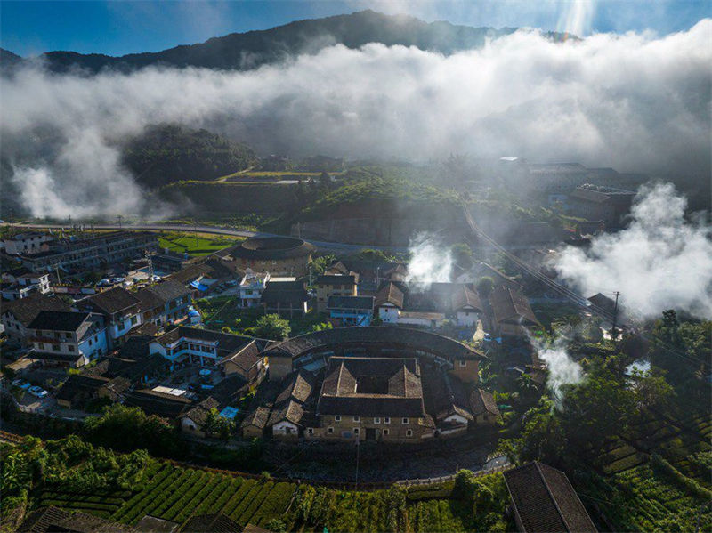Galeria: vista magnífica de Tulou em Fujian