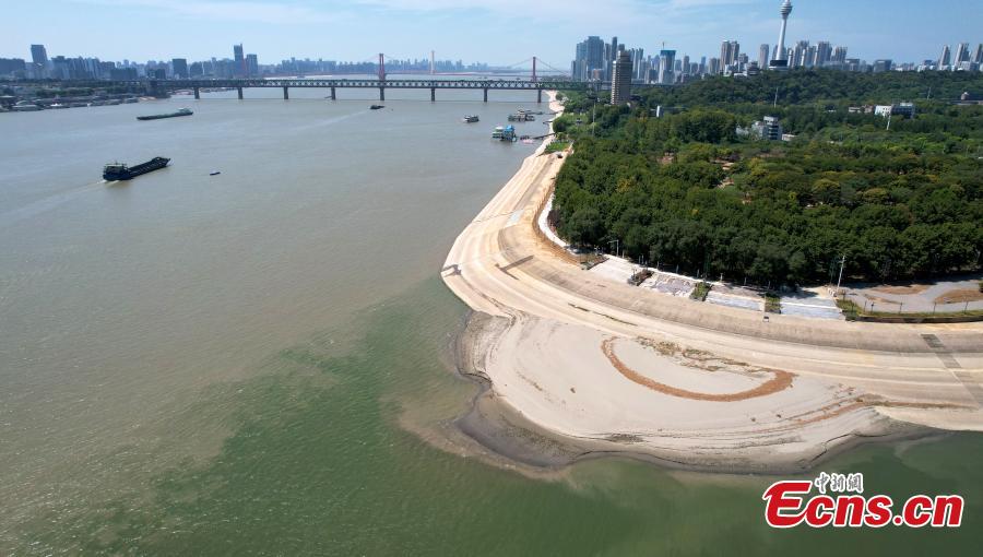 Rio Yangtzé sofre seca na temporada de inunda??o