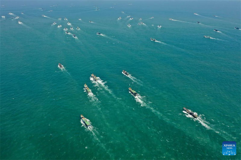 Fujian: proibi??o de pesca marítima é terminada no sudeste da China