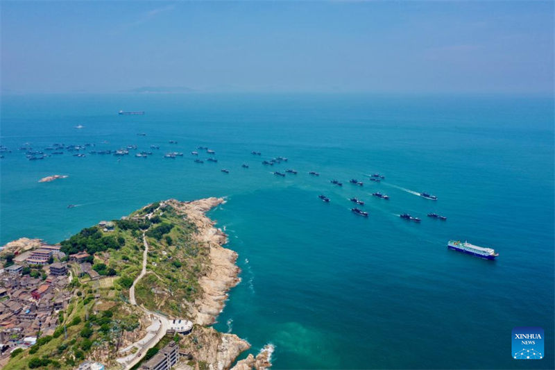 Fujian: proibi??o de pesca marítima é terminada no sudeste da China