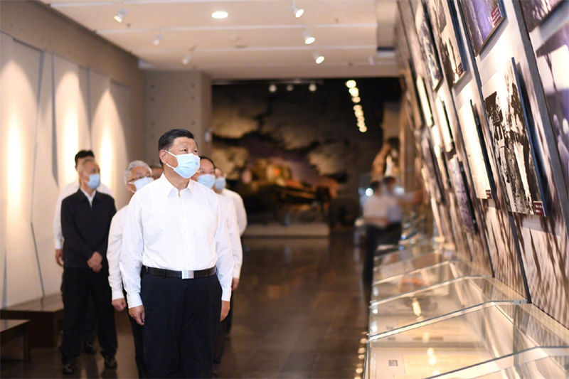 Xi Jinping inspeciona cidade de Jinzhou, nordeste da China