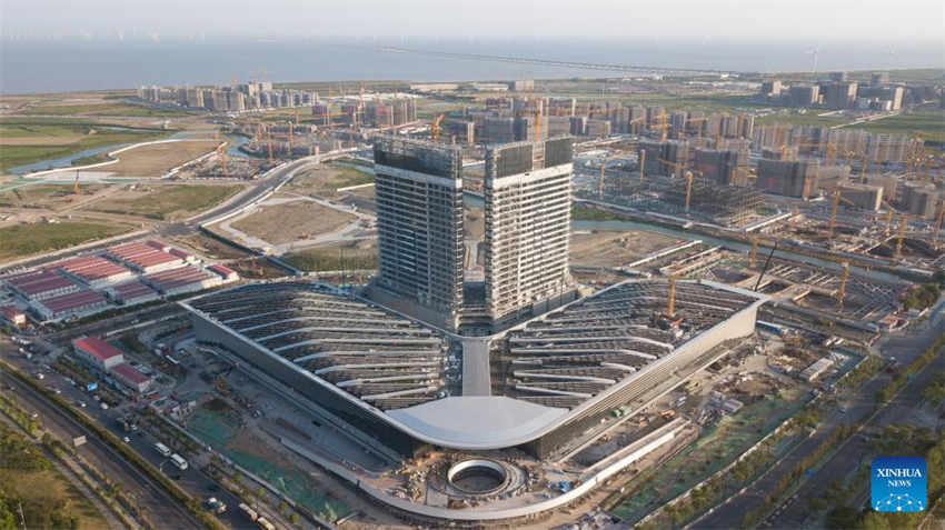 3o aniversário da inaugura??o da área Especial de Lingang de Shanghai