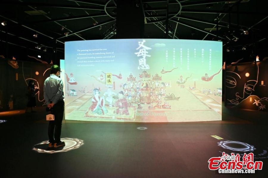 Tesouros de Dunhuang em exibi??o em Hong Kong