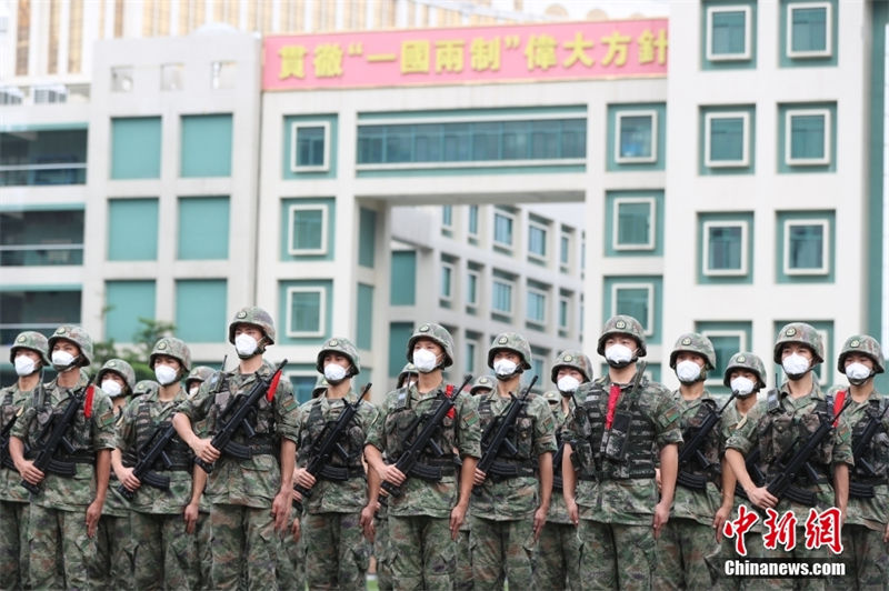 23a rota??o das unidades formadas do ELP concluída com sucesso em Macau