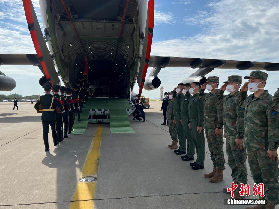 Nono lote de restos mortais de soldados chineses na Guerra da Coreia s?o devolvidos à China