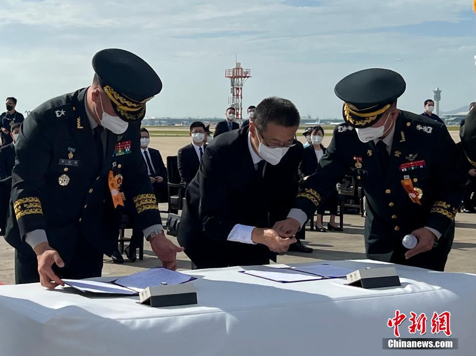 Nono lote de restos mortais de soldados chineses na Guerra da Coreia s?o devolvidos à China