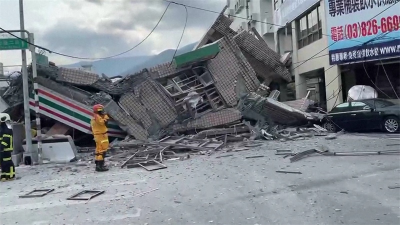 Parte continental da China preocupada com terremotos em Taiwan