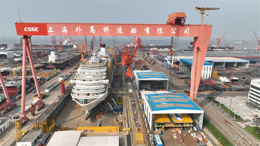 Shanghai: inicia constru??o do primeiro grande navio de cruzeiro doméstico