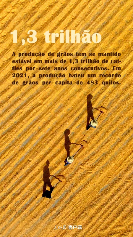 Infográfico: agricultura chinesa registra década de enorme progresso