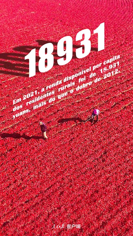 Infográfico: agricultura chinesa registra década de enorme progresso