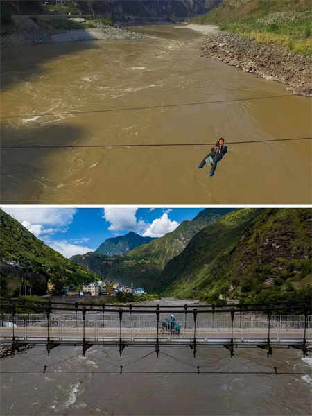 Prefeitura de Nujiang encerra a era de tirolesa