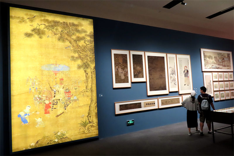 Museu Nacional da China inaugura exposi??o de clássicos da pintura chinesa