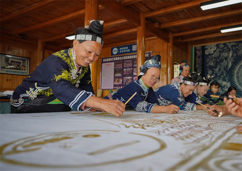 Guizhou: oficinas de patrim?nio cultural intangível ajudam a promover revitaliza??o rural