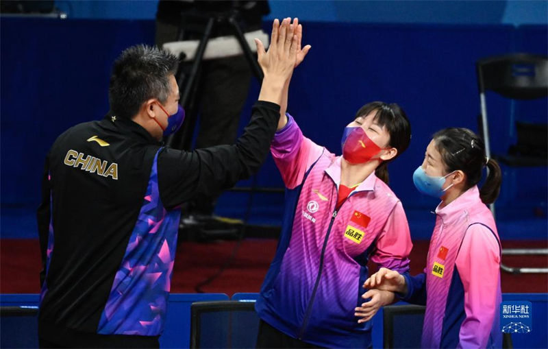 China vence campeonato no Mundial de Tênis de Mesa