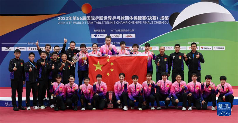 China vence campeonato no Mundial de Tênis de Mesa