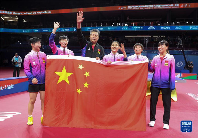 China vence campeonato no Mundial de Tênis de Mesa