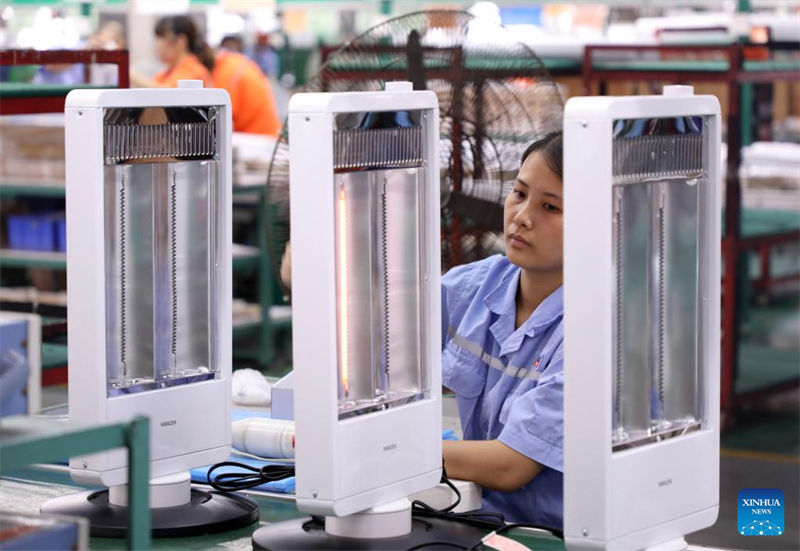 China: exporta??o de equipamentos de aquecimento para UE registra rápido crescimento no sul da China